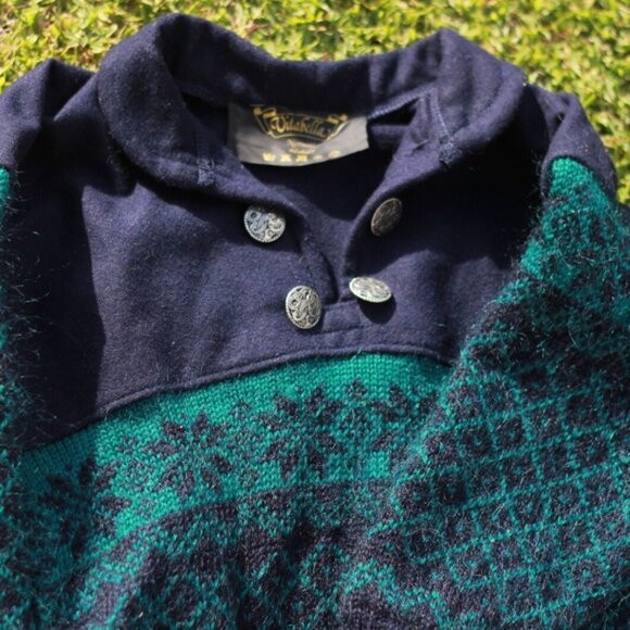 Children's Vintage Nordic Sweater - Picture 2 of 4